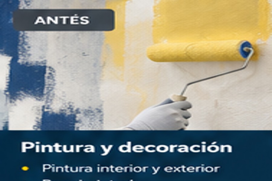 Trabajo profesional de pintura